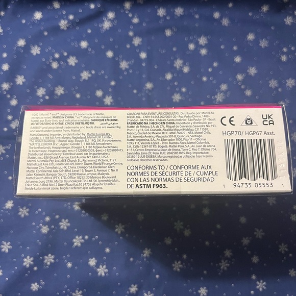 2037-OTT Fisher-Price Barbie “Little People” Summer Swim Fun Figures Set - Picture 4 of 7